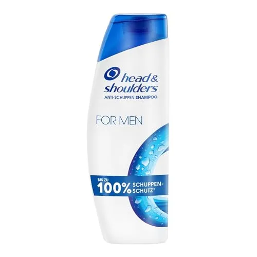 Head & Shoulders Anti-Schuppen-Shampoo for Men 500ml zur täglichen Anwendung, bis zu 100 Prozent Schuppenschutz, klinisch getestet, für jeden Haar- und Kopfhauttyp, sauberes Frischegefühl
