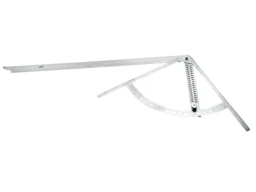 Helios Preisser Alpha-Winkel 795 x 430mm - Messgeräte für präzise Winkelmessungen in der Werkstatt und im Holzbau, ideal für professionelle Handwerker.