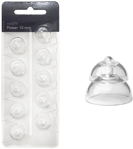 EWANTO miniFit 10er Blister 10 mm Power wie Oticon Kuppeln Ex-Hörer