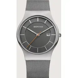 BERING Herren Uhr Quarz Movement - Classic Collection 11938-007 - Armbanduhren für Herren mit kratzfestem Saphirglas und zeitlosem Design, ideal für stilbewusste Männer.