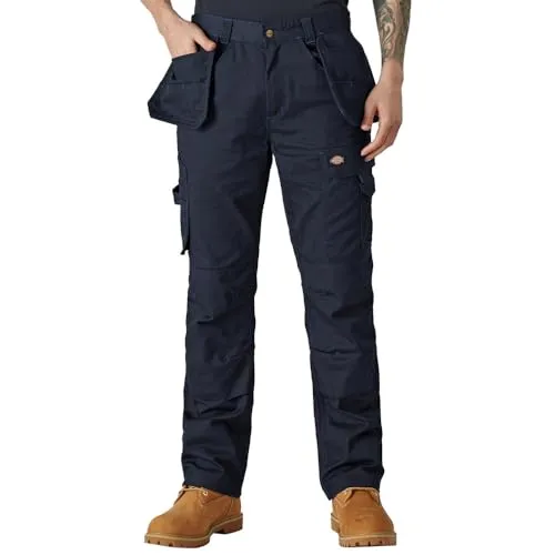 Dickies - Trousers for Men, Redhawk Pro Pants, Regular Fit, Navy Blue, 30W30W/30L