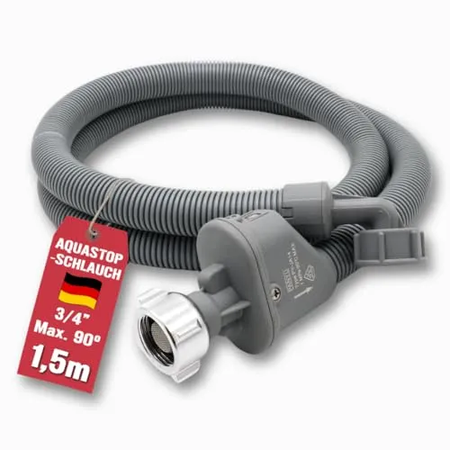 ELECTROHOGAR Aquastop Schlauch 1,5M für Waschmaschinen von ELECTROHOGAR