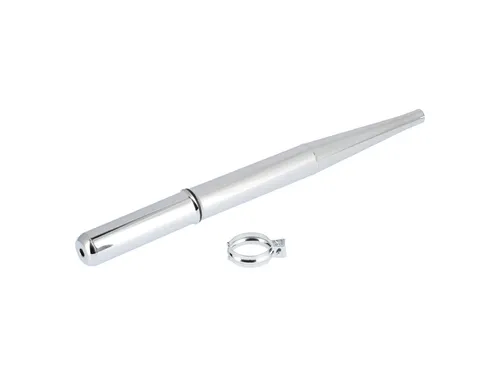 Auspuff - Standard, chrom - für Simson S50, S51, S70, KR51/2 Schwalbe, SR50, u.a