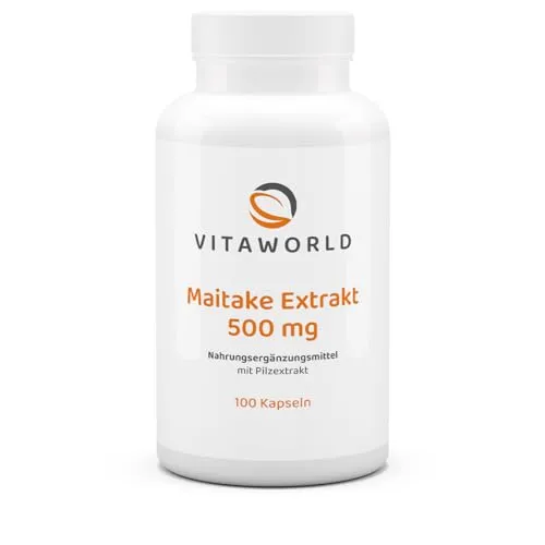 3er Pack Vita World Maitake Extrakt 500mg 300 Vegi Kapseln Apotheken Herstellung