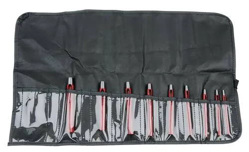 Ks Tools Rundlocheisen-Satz 129.2107 - Hochwertiger Rundlocheisen-Satz für präzise Lochungen, ideal für professionelle Handwerker und Bastler.