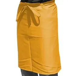 Grevotex Kochschürze / Kellnerschürze 70x100 cm gelb