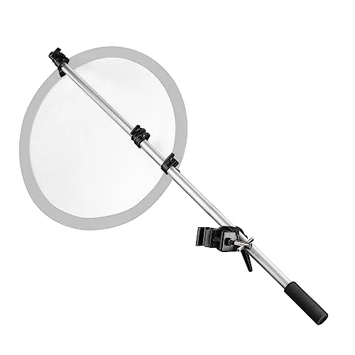 walimex pro Reflektorhalter mit Klemme, 44-150cm - Lichttechnik - Flexibler Halter für Faltreflektoren von 44-150cm, mit stufenlos verstellbarem Teleskoprohr und praktischer Transporttasche.