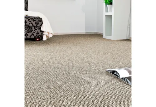 Produktbild Andiamo Teppichboden Patras, Strukturschlinge, Made in Netherlands, rechteckig, Höhe: 8,5 mm, meliert, Breite 400 cm oder 500 cm, strapazierfähig & robust