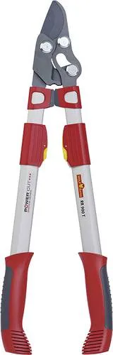 WOLF-Garten POWER CUT RR 900 T Premium Plus Astschere Bypass - Astschere mit bis zu 4-facher Kraftübertragung und ergonomischen Griffen. Ideal für Äste bis 50 mm Durchmesser, mit antihaftbeschichteten Klingen und stoßdämpfenden Gummipuffern.
