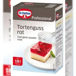 Dr. Oetker Professional Tortenguß rot (1 kg) von Dr. Oetker