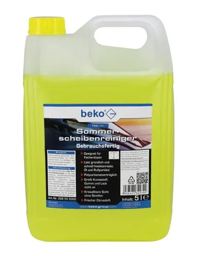 Beko Sommerscheibenreiniger 299 55 5000 (5L) Trockengerät