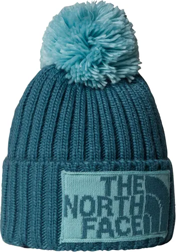 The North Face Heritage Ski Tuke space/blue eclipse (E31) OS - Warme Wintermütze für Männer, hergestellt aus 100% recyceltem Material, bietet stilvollen Schutz auf der Piste und im Alltag.