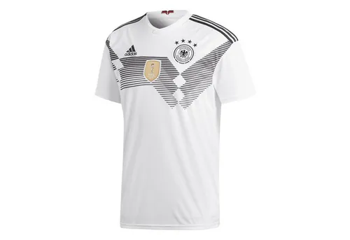 adidas Herren DFB Home Trikot 2018 - Trikot für Fußballfans, aus 100% Polyester mit Climalite-Technologie für optimale Feuchtigkeitsregulation, ideal für Spiele oder Freizeit.