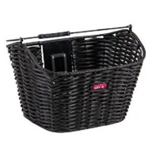 Unix Manolo Vorderradkorb schwarz 14 L