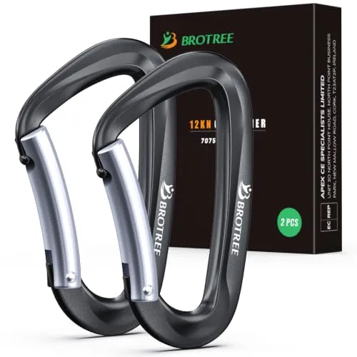 Karabiner Schwarz von BROTREE