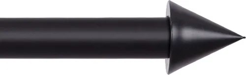 Endstücke für Stilgarnitur 2er Pack aus Kunststoff ( Schwarz / Kegel ) vers. Farben, Ø16mm, Dekoration modernes Design für Vorhangstange