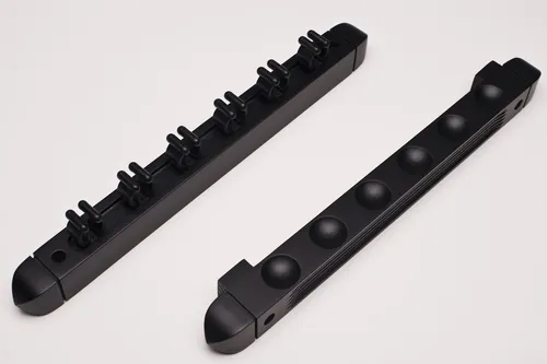 Wandhalter Antik, 6 Queues, schwarz von Winsport