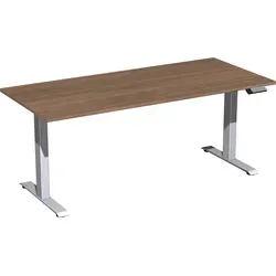 Geramöbel Tisch Elevate Plus 1800x800x630-1280mm si/nu