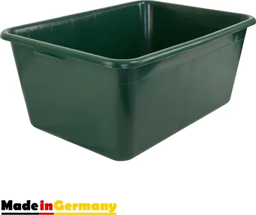 Petigi Allzweckkiste Wildwanne 65 L - Kisten, vielseitig einsetzbare Wildwanne, lebensmittelecht und extrem belastbar, ideal für Jagd, Futter und Wasser