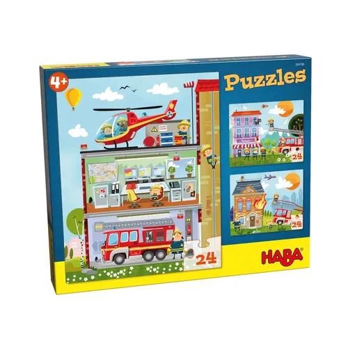 HABA Puzzles Kleine Feuerwehr