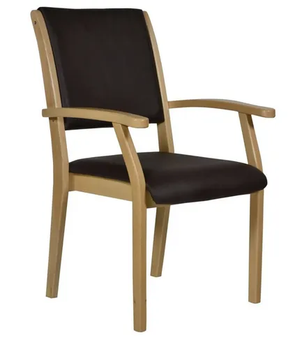 Devita Stuhl Seniorenstuhl Kerry in braun von Devita