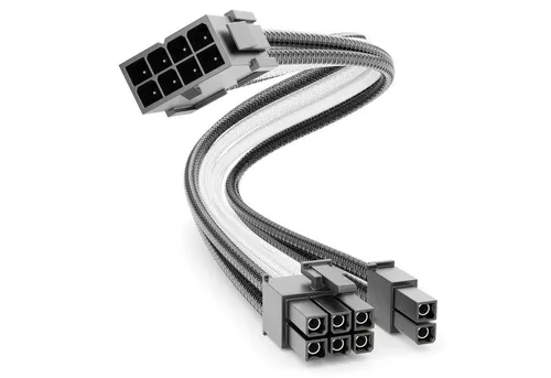 deleyCON deleyCON 6+2 Pin PCI Express GPU Grafikkarte Strom Kabel Intern 30cm Computer-Kabel