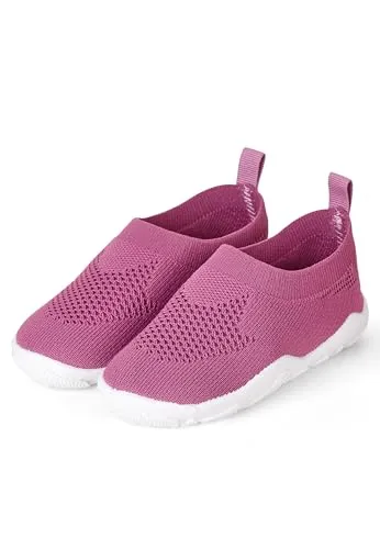 Sterntaler Badeschuhe einfarbig – Baby Aquaschuhe – Mädchen Strand Slipper mit flexibler Sohle – schnelltrocknend & leicht