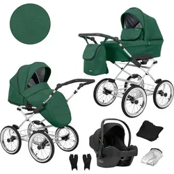 Kinderwagen ROMANTIC 3-in-1 Sportwagen mit Babyschale