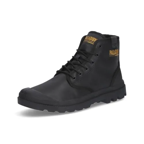 Palladium Pampa Hi Coated - Stylische Ankle Boots für jeden Anlass - Sneaker mit wasserabweisendem Wildleder und WARMTECH-Futter für Komfort und Wärme in der kalten Jahreszeit. Ideal für urbane Erkundungen und Outdoor-Abenteuer.