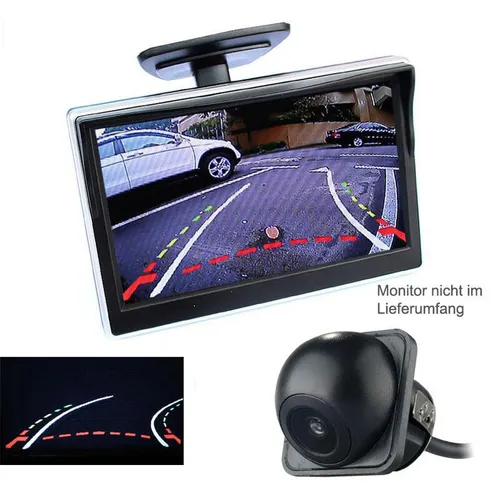 Rückfahrkamera mit 170 Grad und dynamischen Hilfslinien