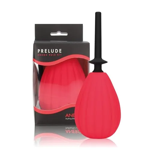 Aneros Gruszka analna 850040572032 - Leistungsstarker Analreiniger aus medizinischem Velvet-Touch-Silikon, ideal für hygienische Intimwäsche mit sicherem Halt und kontrolliertem Wasserfluss.