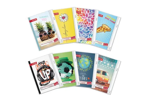 20x Hausaufgabenheft A5 2017/2018 - Praktische Hausaufgabenhefte im A5-Format, ideal für Schüler zur optimalen Organisation von Aufgaben und Terminen.
