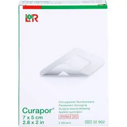 Curapor Wundverband steril 5x7 cm 5 St