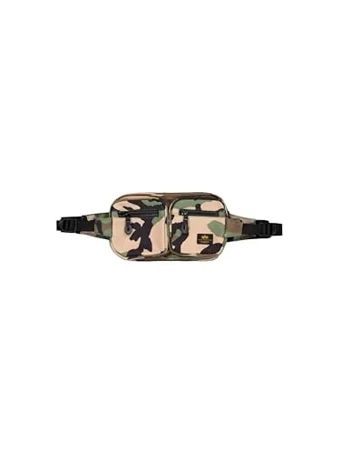 Alpha Industries Herren Label 1.5L Gürteltasche, Wdl Camo 65