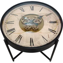 Stylischer Couchtisch mit Uhr von Roller