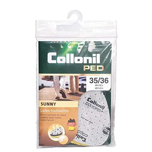 Collonil Sunny Latexhalbsohle 37/38 Einlegesohlen, Mehrfarbig (neutral), EU