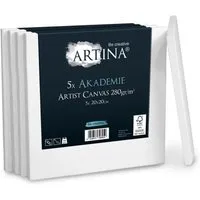 Artina Akademie Keilrahmen 20x20cm FSC 5tlg