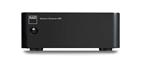 NAD CS1 Endpoint Bluetooth Network Streamer - High-Resolution Audio Streaming, unterstützt AirPlay 2 und integriertes Bluetooth für kabellosen Musikgenuss