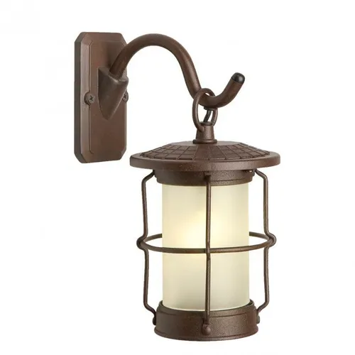 Garden Lights Callisto Gartenlaterne - Moderne Wandleuchte für den Außenbereich - Stilvolle rostbraune Wandleuchte aus Aluminium, ideal für die Beleuchtung von Gärten und Terrassen, sorgt für eine einladende Atmosphäre.