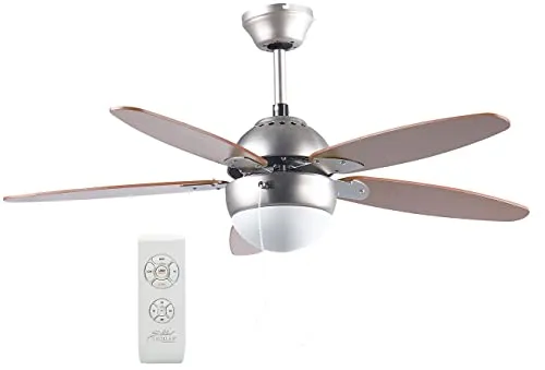 Sichler Deckenventilator VT-597 mit Holzflügeln von Sichler Haushaltsgeräte