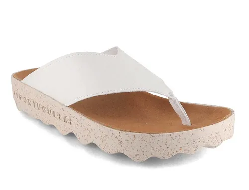 Asportuguesas Pantoletten Leder Zehentrenner - Zehentrenner aus Leder, modisch und vielseitig einsetzbar für Stadtbummel, Urlaub oder besondere Anlässe, perfekter Begleiter für die warme Jahreszeit.