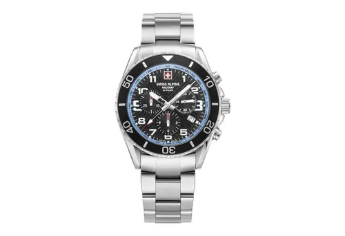 Swiss Alpine Military Quarzuhr 7029.9131SAM - Armbanduhren mit präzisem Schweizer Quarzwerk, wasserdicht bis 10 bar und stilvollem Edelstahl-Design – ideal für Abenteuer und Alltag.