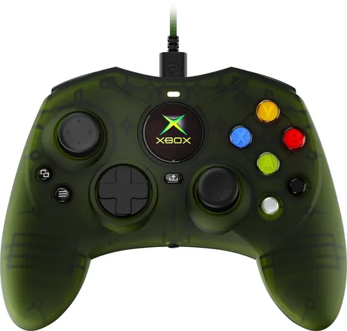 Hyperkin Duchess Wired Controller für Xbox Series|One|Win 11|10 (Grün) - Komfortabler Gamepad für Xbox Series X|S, Xbox One und PC mit USB-C-Anschluss. Erleben Sie präzise Steuerung und Vibration in einem stylischen grünen Design.