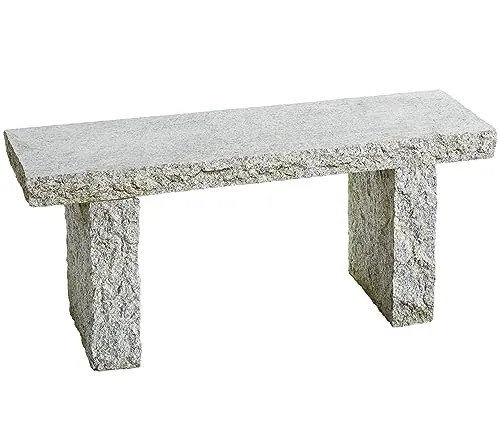 Dehner Gartenbank 2-Sitzer aus Granit von DEHN