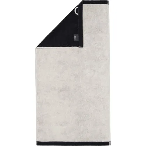 Cawö Handtücher Lifestyle Splash 7071 Platin/schwarz - 79