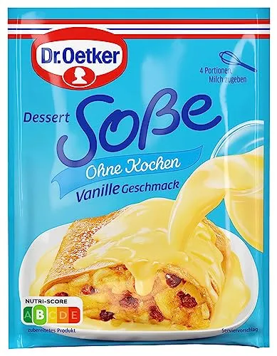 Dr. Oetker Soßenpulver Vanille 15er Pack für 250 ml Milch von Dr. Oetker