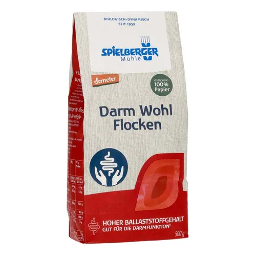 Darm Wohl Flocken demeter 500g | SPIELBERGER MÜHLE