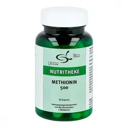 Methionin 500 Kapseln - Nahrungsergänzungsmittel zur Unterstützung des Stoffwechsels, fördert die Entgiftung und ist ideal für eine ausgewogene Ernährung.