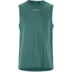 Craft ADV Essence Ärmelloses T-Shirt 2 Men hydrate (6610) XXL - Das Craft ADV Essence ärmellose T-Shirt für Herren bietet optimalen Komfort beim Fitness und Laufen. Mit atmungsaktiven Mesh-Einsätzen und ergonomischem Schnitt ist es ideal für intensive Workouts und sorgt für ein angenehmes Tragegefühl.