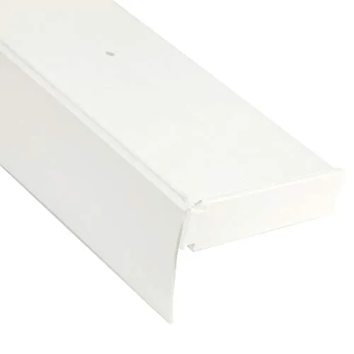 Bestlivings 3-Läufige Vorhangschiene mit Innenlauf aus Kunststoff in 90cm, Kunststoff Blende WEIß, Gardinenschiene